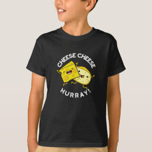 Camiseta Queijo queijo Hurray Queijo Engraçado Queijo Engra