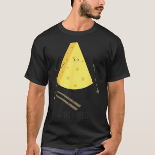 Camiseta Queijo suíço engraçado