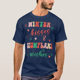 Camiseta Queijos de inverno e Flocos de neve