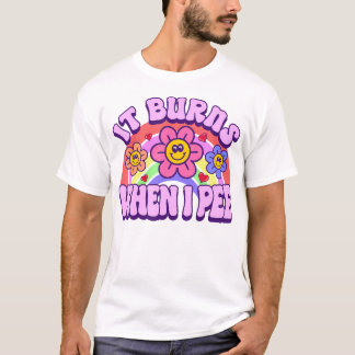 Camiseta Queima Quando Eu Peço Irônico Sarcástico Inapropri