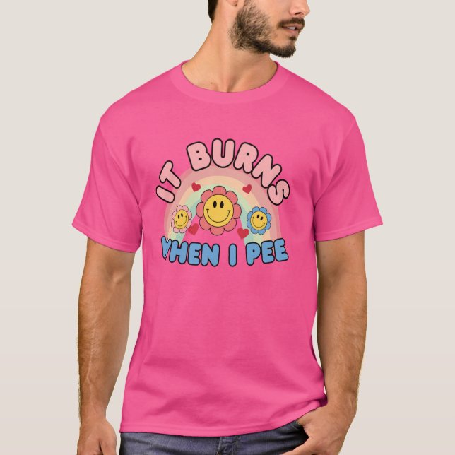 Camiseta Queima Quando Eu Peito (Frente)
