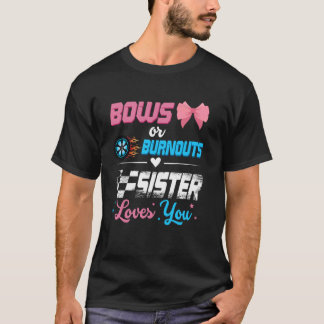 Camiseta Queimações ou Arcos Anúncio da Parte Revelação do 