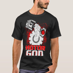 Camiseta Queimadura de chave de fenda mecânica de carro