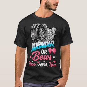 Camiseta Queimadura ou Arcos Sexo Revelar Anúncio do bebê P
