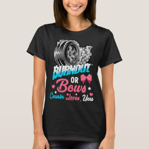 Camiseta Queimadura ou Arcos Sexo Revelar Anúncio do bebê P