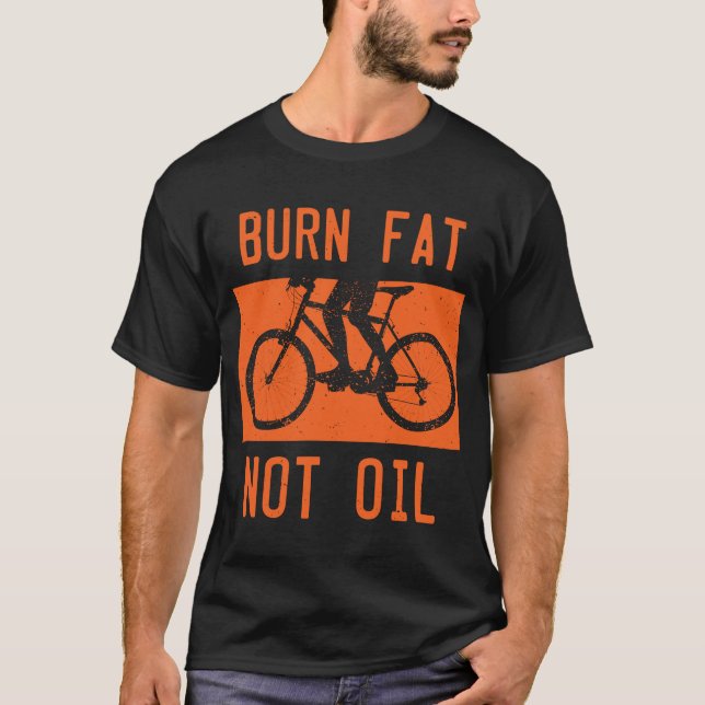 Camiseta Queimadura Sem Óleo Ciclagem Biker MTB Biker Bi (Frente)