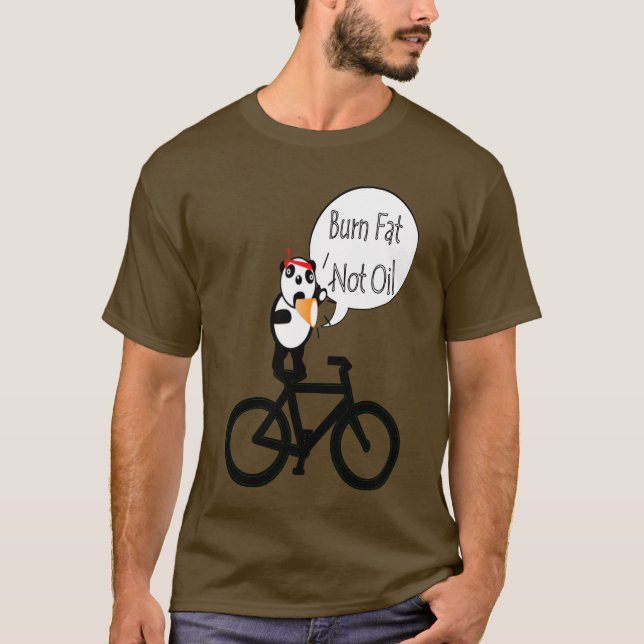 Camiseta Queimar gordura sem óleo - (Frente)