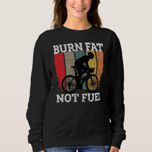 Camiseta Queimar gordura sem óleo Bicicleta Engraçado Desig