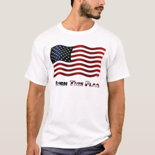 Camiseta Queime esta bandeira