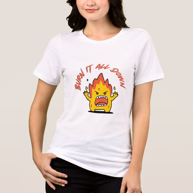 Camiseta Queime Tudo (Frente)