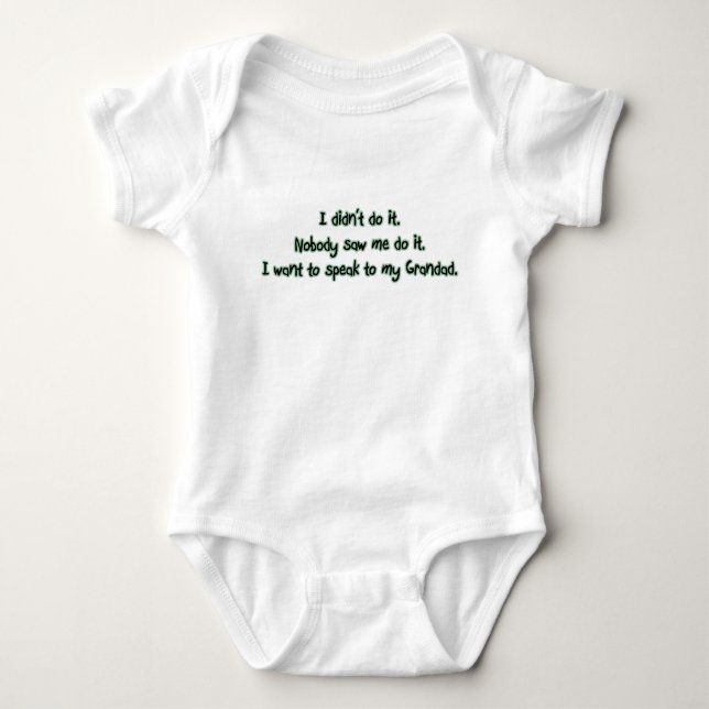 Camiseta Queira falar ao Grandad (Frente)