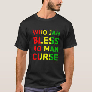 Camiseta Quem Abençoa Ninguém Cur Rasta Reggae Music Jamaic