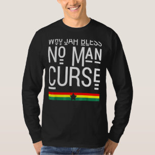 Camiseta Quem Abençoa Ninguém Maldição Rasta Reggae 1