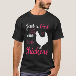 Camiseta Quem ama o frango animal bonito