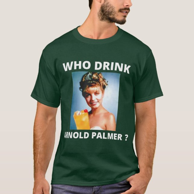 Camiseta Quem Bebe Arnold Palmer Edição Limitada Presente P (Frente)