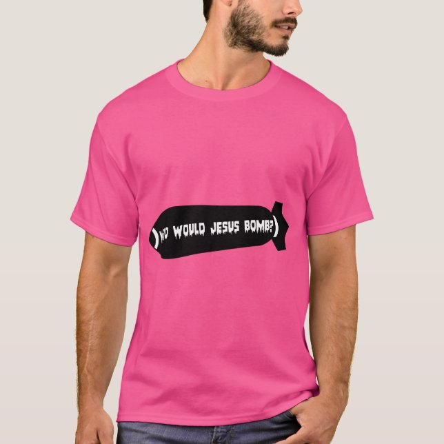 Camiseta Quem Bombardearia Jesus (Frente)