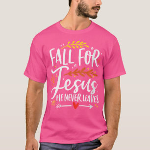 Camiseta Quem Cai Por Jesus Ele Nunca Deixa Eu Amo Jesus Cr