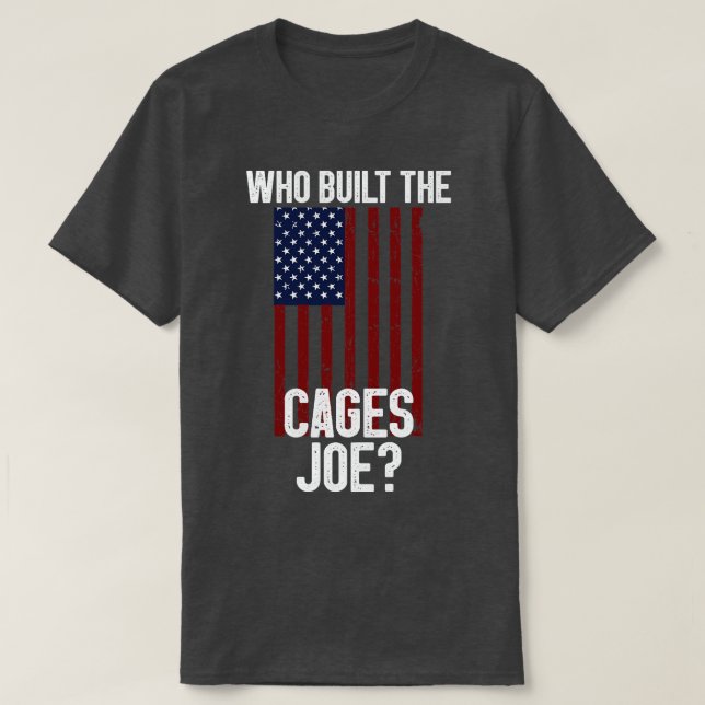 Camiseta Quem Construiu As Gaiolas Joe 3 (Frente do Design)