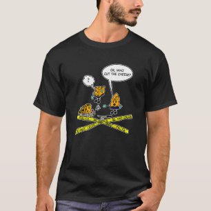 Camiseta Quem Cortou A Palavra De Queijo Pun Joga Fart Pai