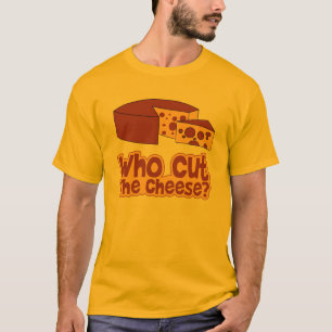 Camiseta Quem cortou o queijo
