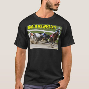 Camiseta Quem Deixou O Cavalo Sair