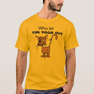 Camiseta Quem deixou os cães para fora