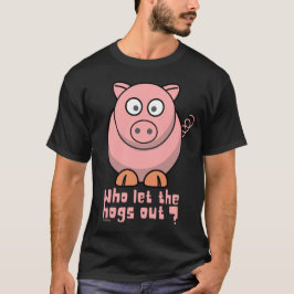 CAMISETA QUEM DEIXOU OS HOGS SAIR DO FOME