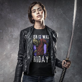 Camiseta Quem dera que fosse sexta-feira, halloween
