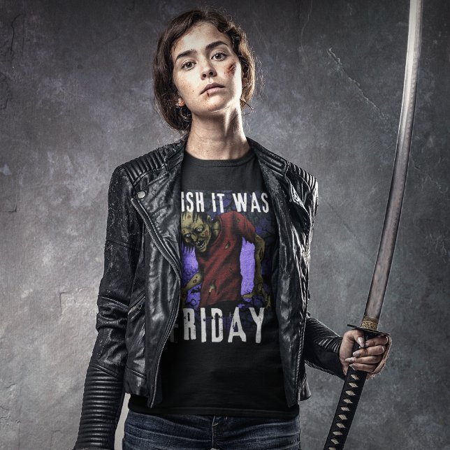 Camiseta Quem dera que fosse sexta-feira, halloween (Criador carregado)