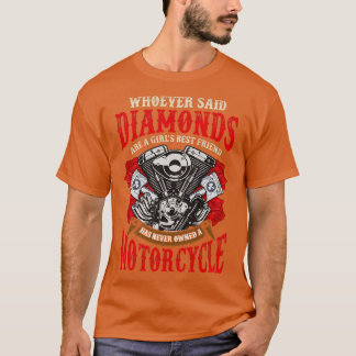 Camiseta Quem Disse Diamantes É Uma Menina Que O Melhor Ami