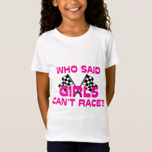 Camiseta Quem disse que as meninas não podem competir?