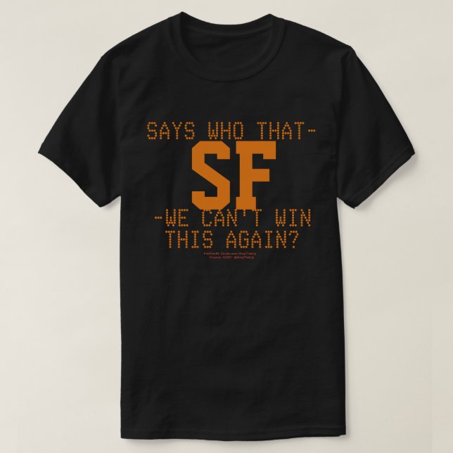 CAMISETA QUEM DIZ (Frente do Design)