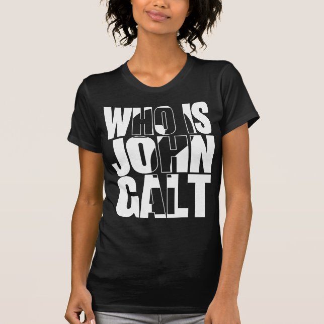 Camiseta Quem é John Galt? (Frente)