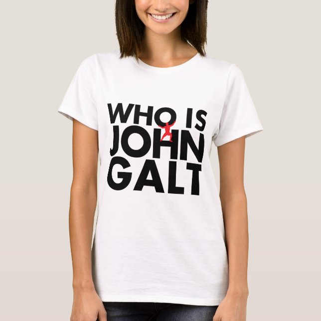 Camiseta Quem é John Galt (Frente)
