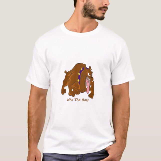 Camiseta Quem é o Chefe (Frente)