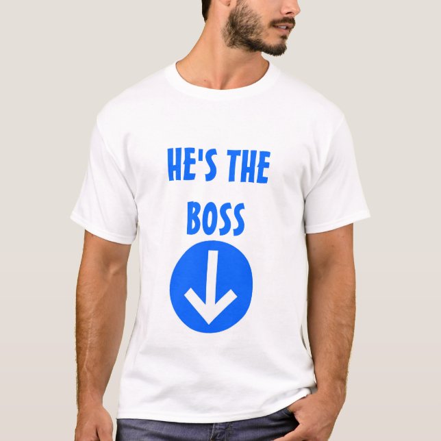 Camiseta Quem é o chefe (Frente)