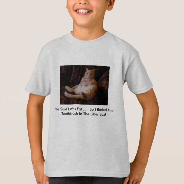 Camiseta Quem é o Gordo? (Frente)