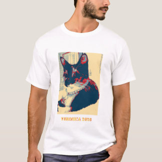 Camiseta Quem é o seu candidato favorito? Veronica está!
