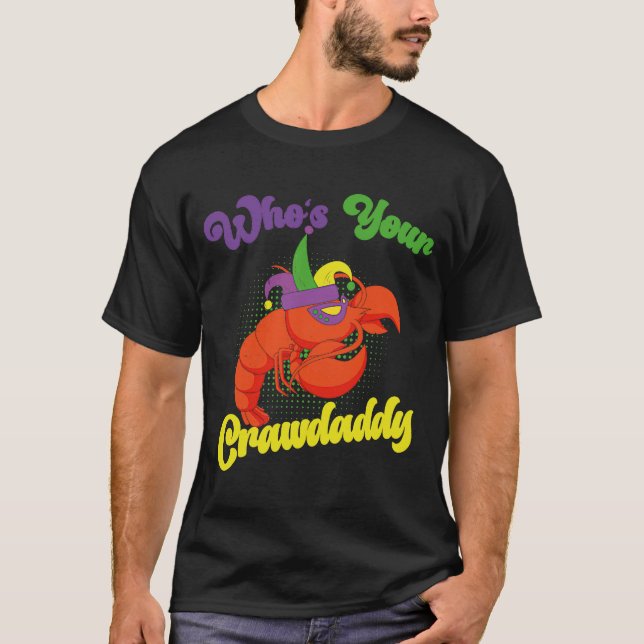 Camiseta Quem É O Seu Crawaddy, Festival Mardi Gras (Frente)