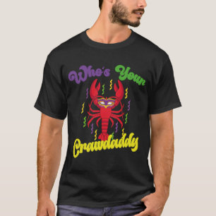 Camiseta Quem É O Seu Crawaddy, Festival Mardi Gras