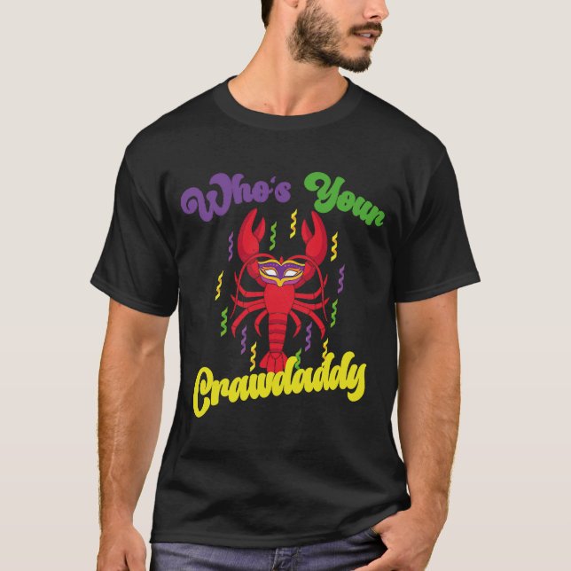 Camiseta Quem É O Seu Crawaddy, Festival Mardi Gras (Frente)