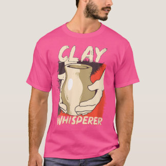 Camiseta Quem é o Sussurrador de Argila, Funil Pottery Arti