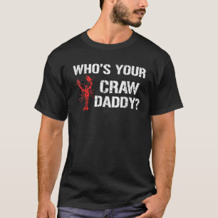 Camiseta Quem é Seu Pai Caranguejo Cozido de Lagostim Diver