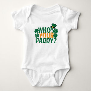 Camiseta Quem é sua almofada? O dia de St Patrick engraça