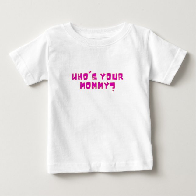 Camiseta Quem é Sua Mamãe Engraçado (Frente)