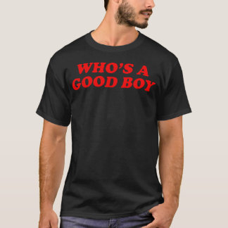 Camiseta Quem É Um Bom Menino Inspirado Em Y2K Roupa Engraç