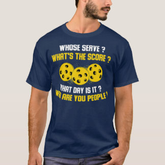 Camiseta Quem É Você, Pessoas Engraçado Pickleball