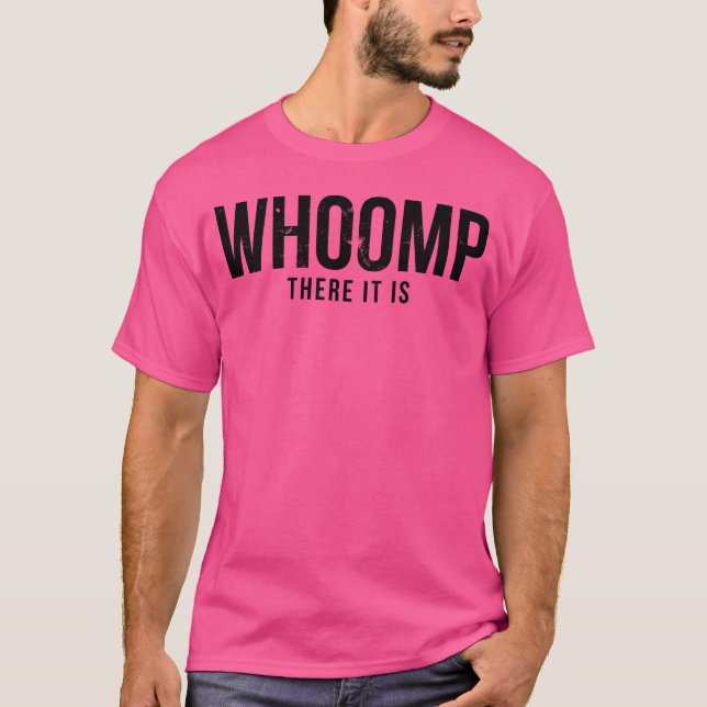 Camiseta Quem é Whoomphere retro (Frente)