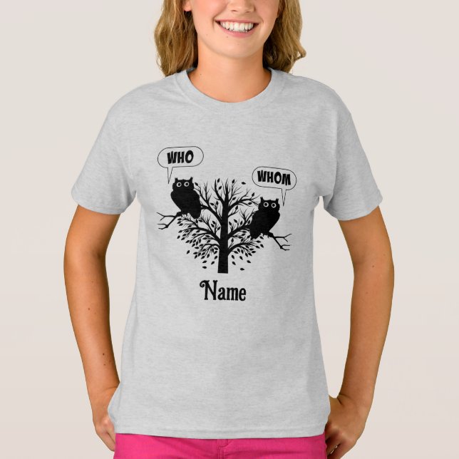 Camiseta Quem Possui Gramática Sábica Personalizada (Frente)