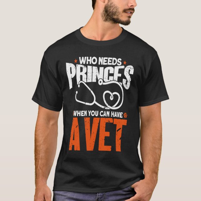 Camiseta Quem precisa de príncipes quando você pode ter uma (Frente)